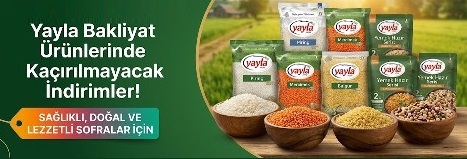 Hepsiburada Yayla Ürünlerinde Sepette Net %45 İndirim