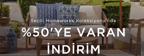 Yargıcı Homeworks Ürünlerinde %50 İndirim Fırsatı!